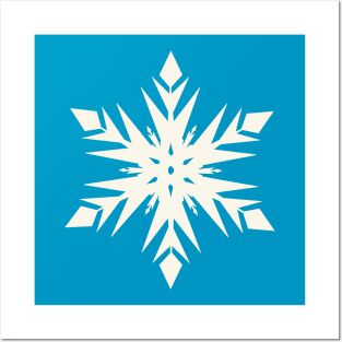 Snow Flake 3 Posters and Art